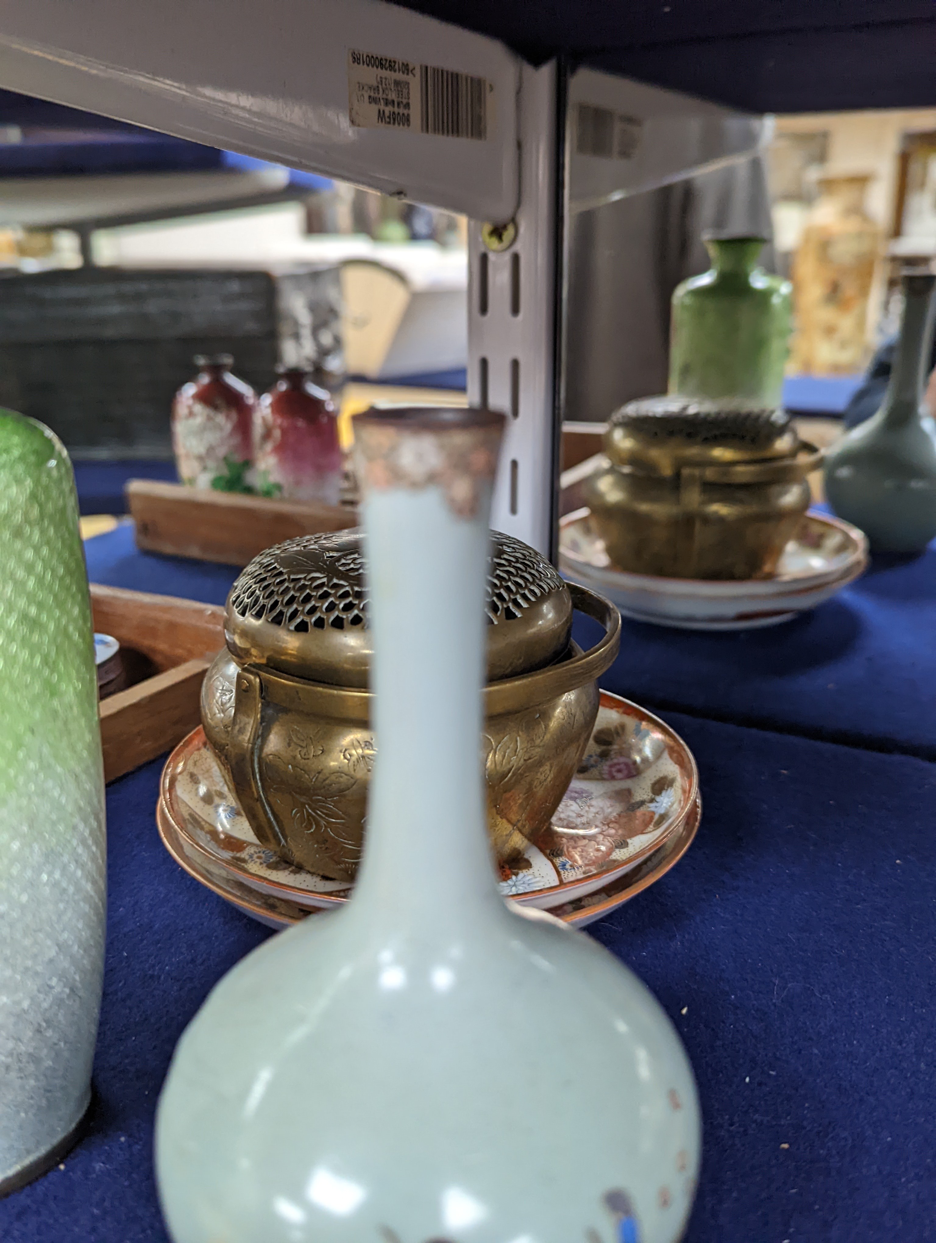Chinese jadeite bi disc, coin etc